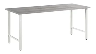 Writing Desks Bush Furnishings 72in W x 24in D Computer Desk with Metal Legs