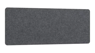 Fabric Tackboards Bush Furnishings Tackboard for 48in Cubicle Desk