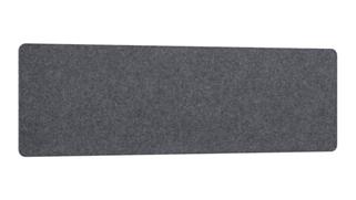 Fabric Tackboards Bush Furniture Tackboard for 60in Cubicle Desk