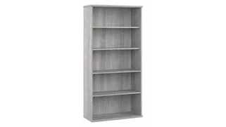Standard Bookcases Bush Furnishings Tall 5 Shelf Bookcase