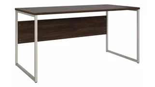 Writing Desks Bush Furnishings 60in W x 30in D Computer Table Desk with Metal Legs