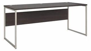 Writing Desks Bush Furnishings 72in W x 30in D Computer Table Desk with Metal Legs