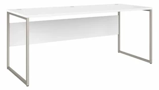 Writing Desks Bush Furniture 72in W x 30in D Computer Table Desk with Metal Legs