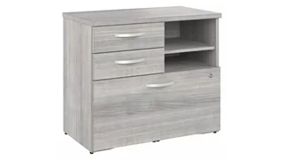Lateral File Cabinets Bush Furniture Storage Cabinet with Drawers and Shelves - Assembled