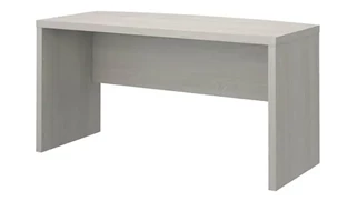 Stand-Alone Desk Shells Bush Furniture 60in W Bow Front Desk