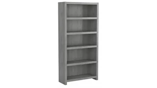 Standard Bookcases Bush Furnishings 5 Shelf Bookcase