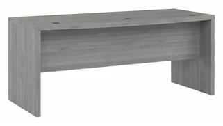 Stand-Alone Desk Shells Bush Furniture 72in W Bow Front Desk