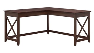 L Shaped Desk Shells Bush Furniture 60in W L-Shaped Desk