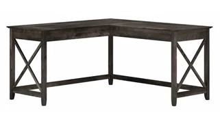 L Shaped Desk Shells Bush Furnishings 60in W L-Shaped Desk