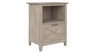 File Cabinets Lateral Bush Lateral File Cabinet with Shelf