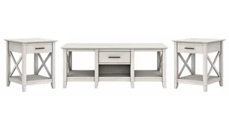 Coffee Tables Bush Furniture Coffee Table with Set of 2 End Tables