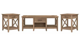 Coffee Tables Bush Furniture Coffee Table with Set of 2 End Tables
