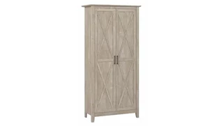 Tall Storage Cabinets Bush Furnishings Tall Storage Cabinet with Doors