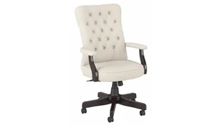Executive Desk Chairs Bush Furniture High Back Tufted Office Chair with Arms
