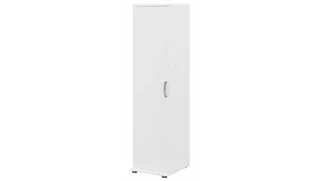 Storage Cabinets Bush Furniture Narrow Linen Tower with Door and Shelves