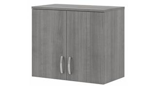Storage Cabinets Bush Furniture Laundry Room Wall Cabinet with Doors and Shelves
