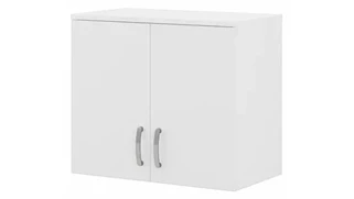 Storage Cabinets Bush Furniture Laundry Room Wall Cabinet with Doors and Shelves
