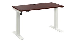 Standing Desks - Electronically Adjustable Bush 48in W x 24in D Height Adjustable Standing Desk