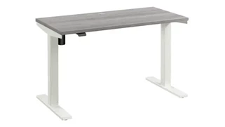 Standing Desks - Electronically Adjustable Bush Furniture 48in W x 24in D Height Adjustable Standing Desk