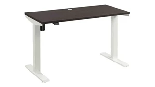 Standing Desks - Electronically Adjustable Bush Furniture 48in W x 24in D Height Adjustable Standing Desk