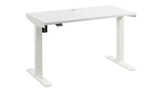Standing Desks - Electronically Adjustable Bush Furniture 48in W x 24in D Height Adjustable Standing Desk