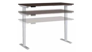 Standing Desks - Electronically Adjustable Bush 60" W x 30" D Electric Height Adjustable Standing Desk