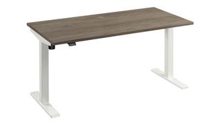 Standing Desks - Electronically Adjustable Bush 60" W x 30" D Electric Height Adjustable Standing Desk