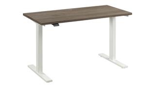 Standing Desks - Electronically Adjustable Bush 48in W x 24in D Electric Height Adjustable Standing Desk