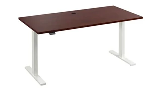 Standing Desks - Electronically Adjustable Bush Furniture 60in W x 30in D Height Adjustable Standing Desk