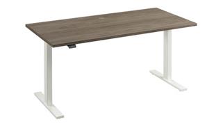 Standing Desks - Electronically Adjustable Bush 60in W x 30in D Height Adjustable Standing Desk