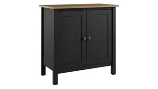 Low Storage Cabinets Bush Furnishings Accent Storage Cabinet with Doors