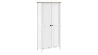 Tall Storage Cabinets Bush Furnishings Tall Storage Cabinet with Doors