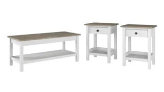 Coffee Tables Bush Furnishings Coffee Table with End Tables