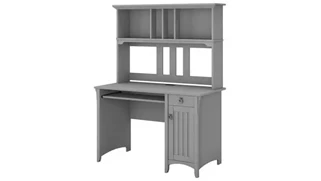 Stand-Alone Desks with Hutch Bush Furnishings Computer Desk with Hutch