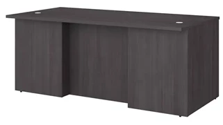 Stand-Alone Desk Shells Bush Furnishings 72in W x 36in D Executive Desk