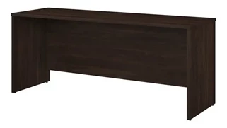 Stand-Alone Desk Shells Bush Furnishings 72in W x 24in D Credenza Desk