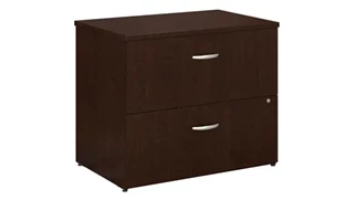 Lateral File Cabinets Bush Furnishings 2 Drawer Lateral File Cabinet -Assembled