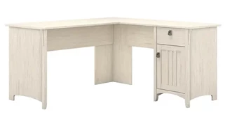L Shaped Desks Bush Furniture 60in W L-Shaped Desk with Storage