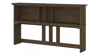 Desk Hutches Bush Furnishings 60in W Hutch for L-Shaped Desk