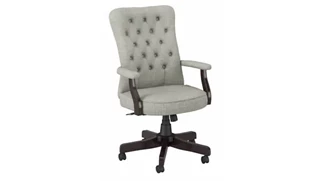 Executive Desk Chairs Bush Furniture High Back Tufted Office Chair with Arms
