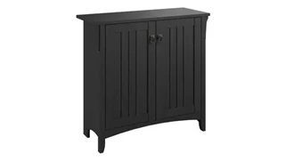 Low Storage Cabinets Bush Furnishings Small Storage Cabinet with Doors and Shelves