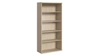 Standard Bookcases Bush Furnishings 5 Shelf Bookcase