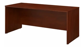 Stand-Alone Desk Shells Bush Furnishings 72in W x 30in D Office Desk