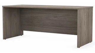 Stand-Alone Desk Shells Bush Furnishings 72in W x 30in D Office Desk