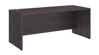 Stand-Alone Desk Shells Bush Furnishings 72in W x 30in D Office Desk