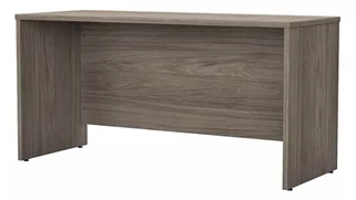Stand-Alone Desk Shells Bush Furnishings 60in W x 24in D Credenza Desk