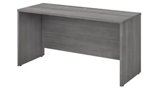 Stand-Alone Desk Shells Bush Furnishings 60in W x 24in D Credenza Desk