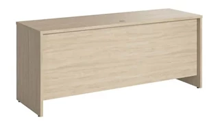 Stand-Alone Desk Shells Bush Furnishings 72in W x 24in D Credenza Desk