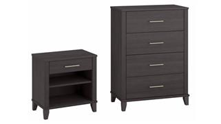 Bedroom Sets Bush Furniture Chest of Drawers and Nightstand Set