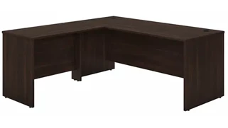 L Shaped Desk Shells Bush Furnishings 72in W x 30in D L-Shaped Desk with 42in W Return